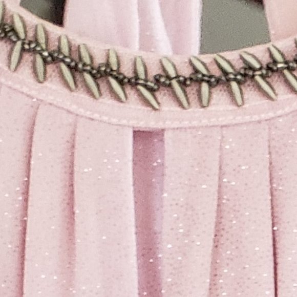 POMPAUS  Girly  women's Maxi Dress . - Picture 5 of 16